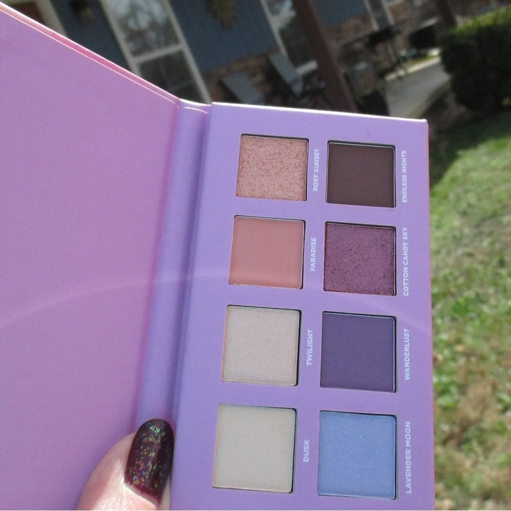 Ulta Beauty Violet Hour Eyeshadow Palette and Lip Gloss Set
